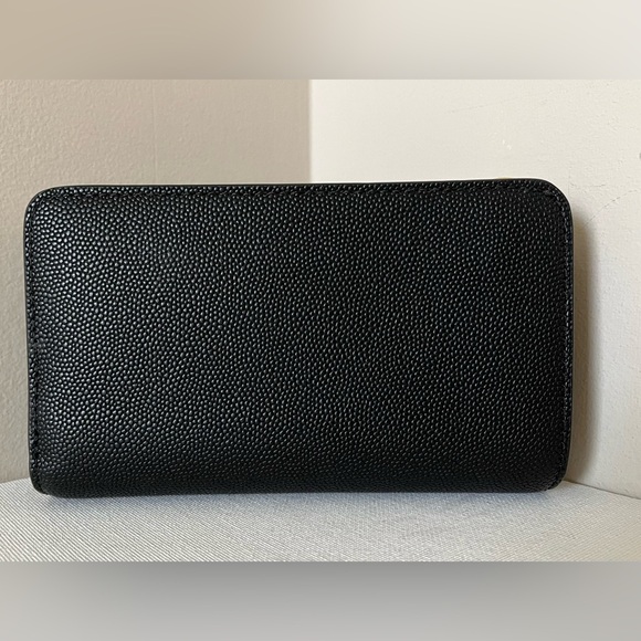 New Marc Jacobs Medium Compact Bifold Wallet Black - Picture 2 of 7